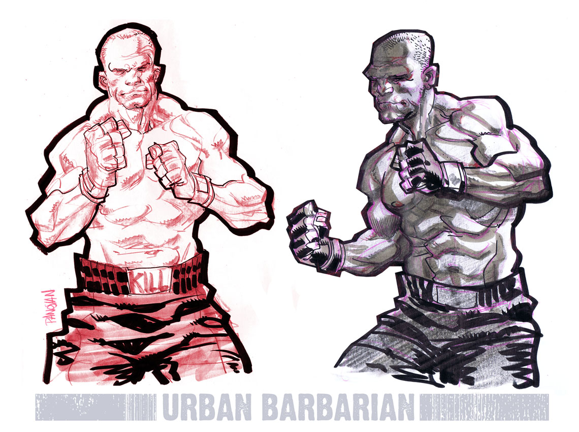 Drawings Of Mma