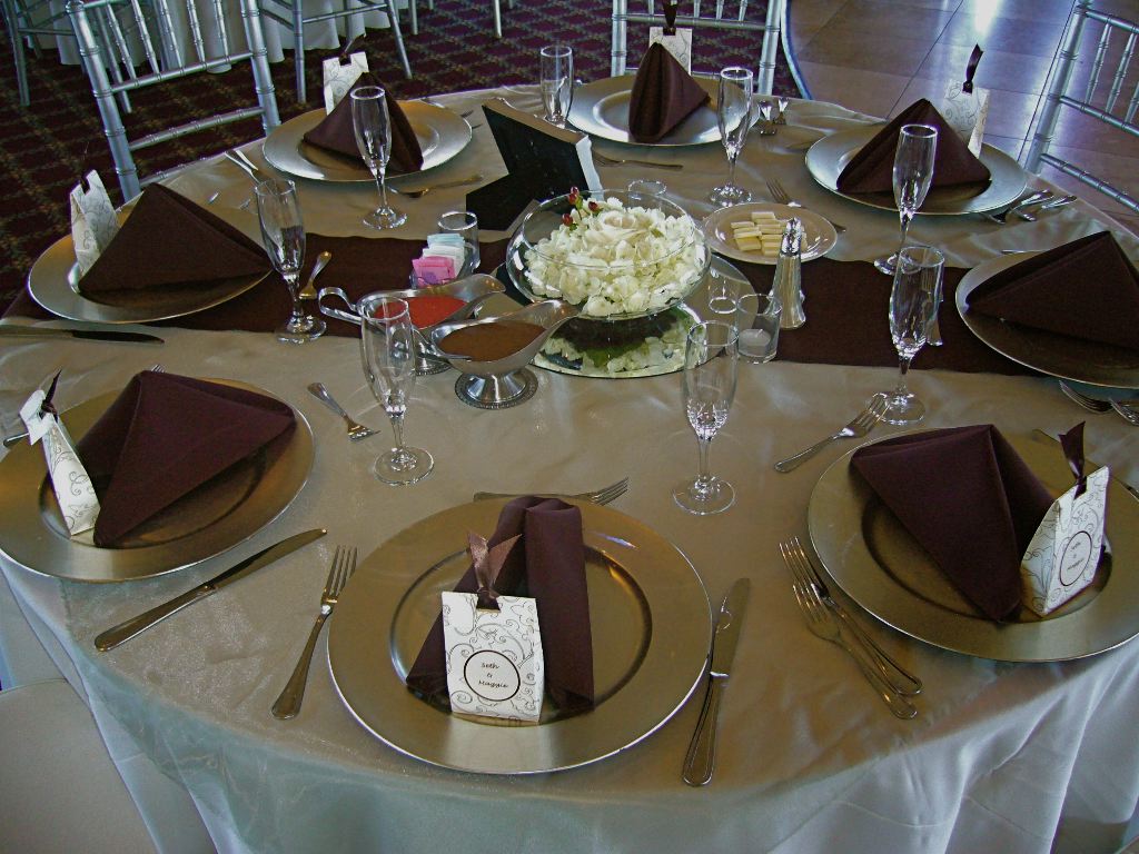 Charger Plates Wedding