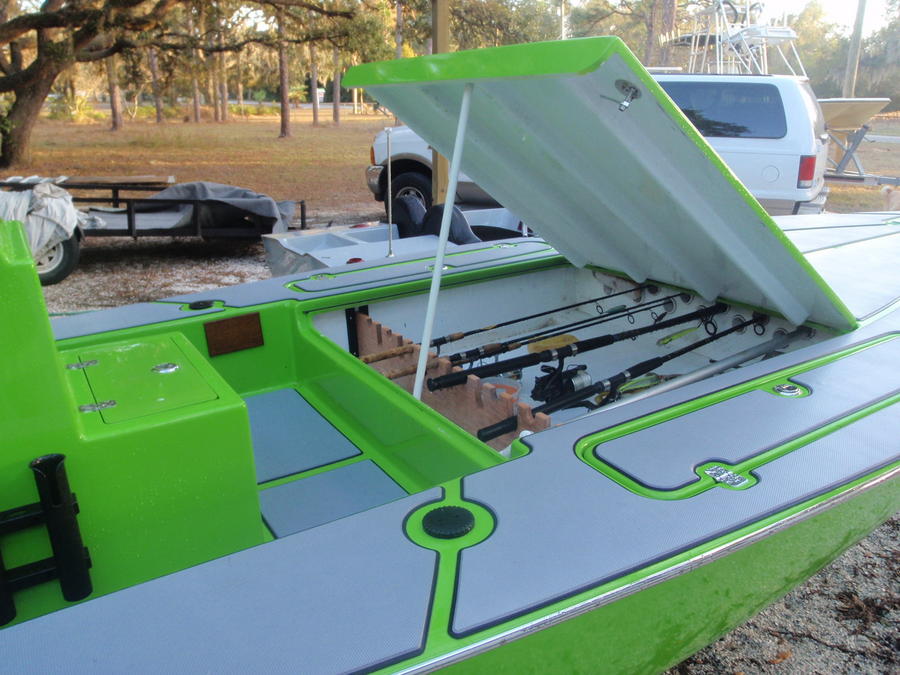 Sleekcraft Allison Flatsboat with SeaDek SeaDek Marine Products