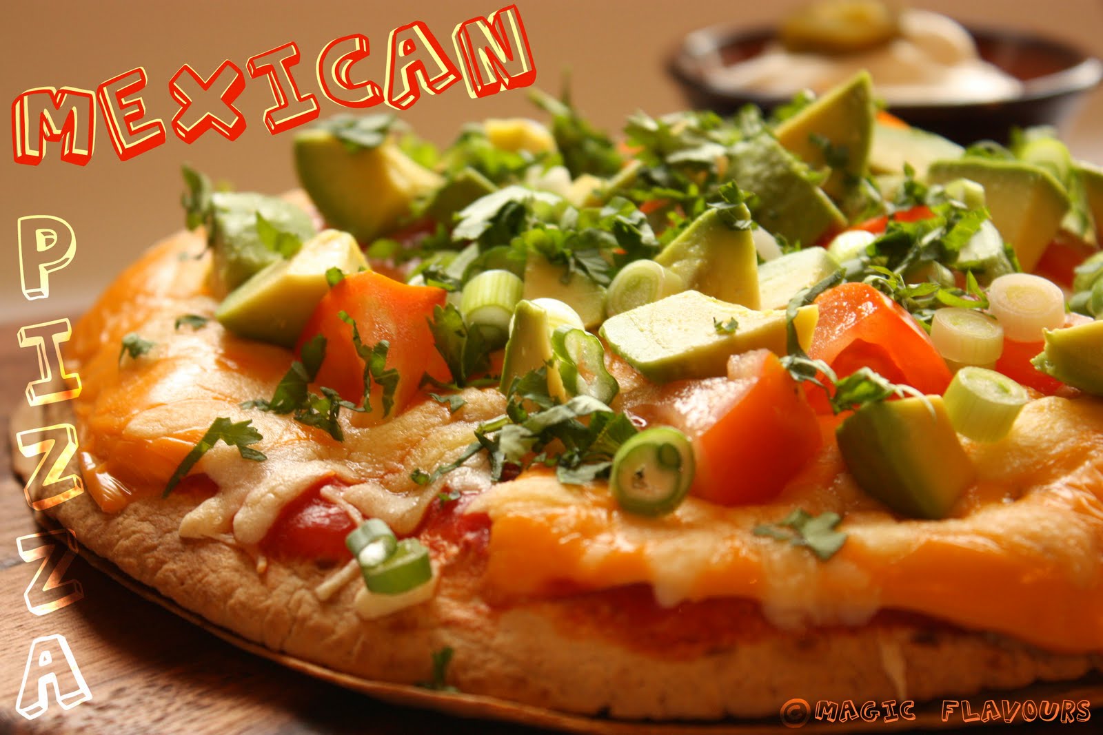 Magic Flavours Mexican Pizza / Pizza Mexicana / Pizza Mejicana
