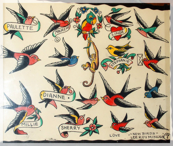 old school tattoo HISTORY