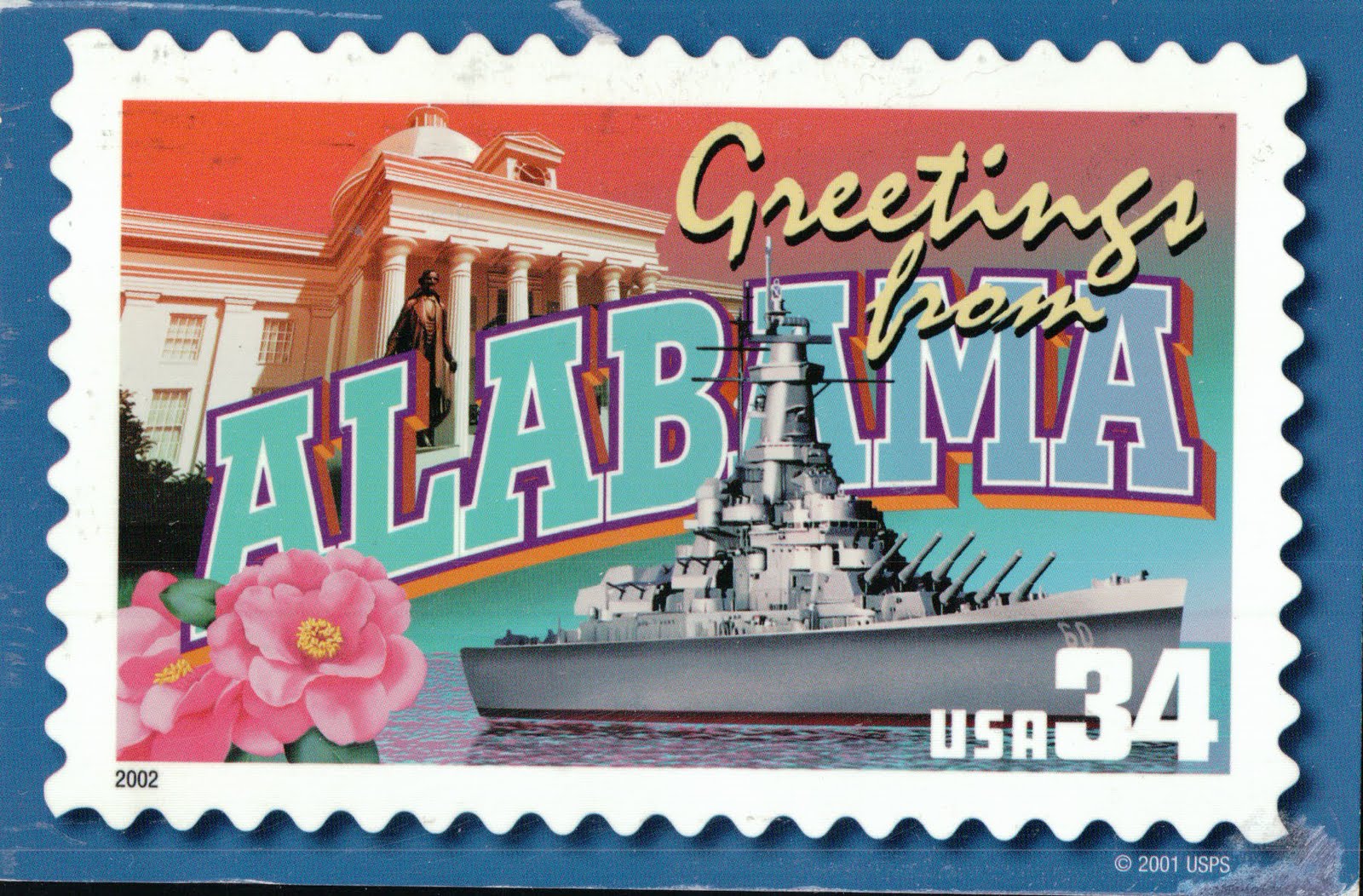 Greetings from Alabama Postally Yours