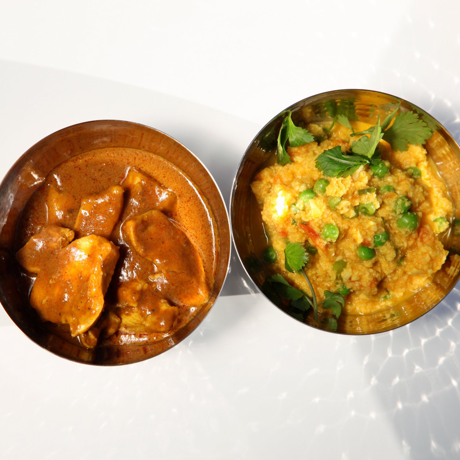 The 10 cent Diet Goan Coconut Curry Chicken & Cauliflower Keema