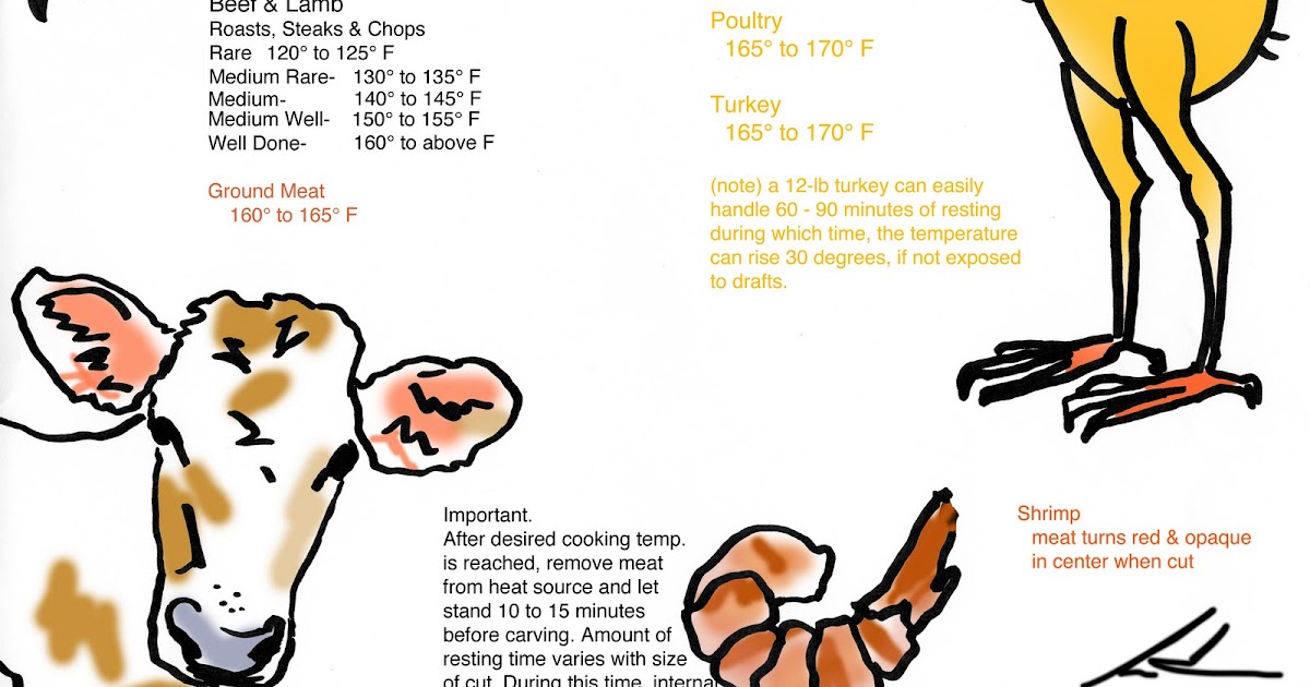 the 10 cent diet meat seafood internal temperature cooking chart turkey cook time chart