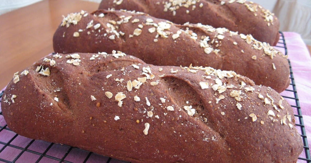 My Food Affair Pumpernickel bread