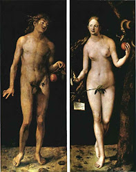Arte moderno. Adán y Eva de Alberto Durero