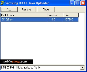 java uploader