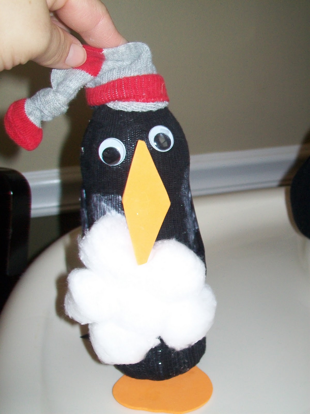 Little Hands, Big Messes: Pop Bottle Penguins (Pre-schoolers and older