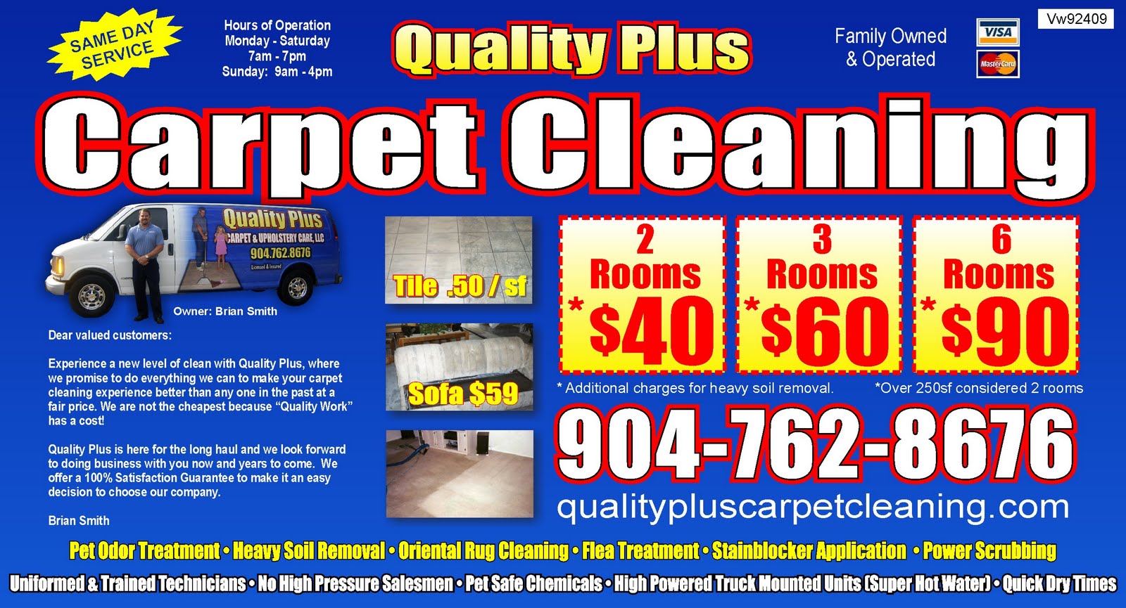 carpet cleaning flyer