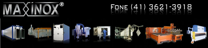 Maxinox (41) 3621-3918 cabines de pintura,estufas,transportadores,linhas de fosfatização