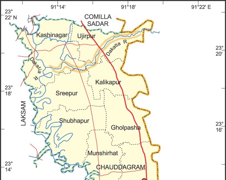 Comilla Chauddagram Upazila