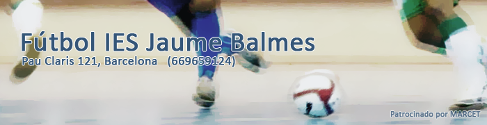 Fútbol IES Jaume Balmes