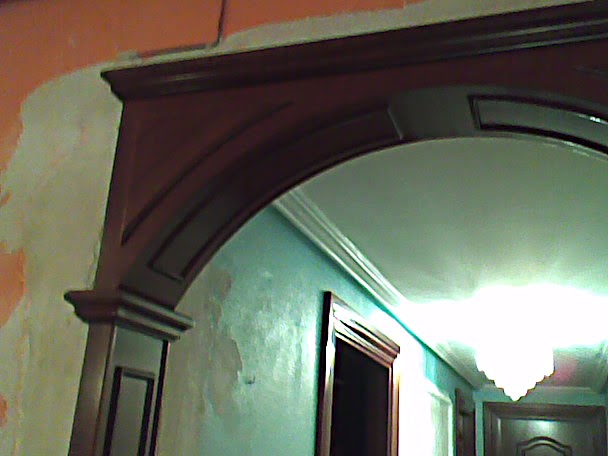 Arco decorativo pasillo - Muebles Cansado (Zaragoza) - Carpintero