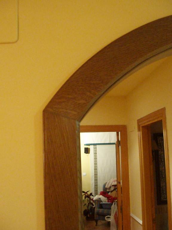 Arco de paso en madera de roble - Muebles Cansado (Zaragoza