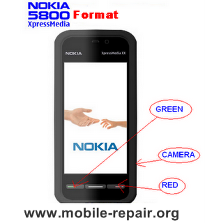 aslom mobile kia 5800 format keys this post holds nokia 5800 format keys if you are having one of these problems
