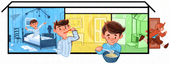 Google Doodle: Weltkindertag