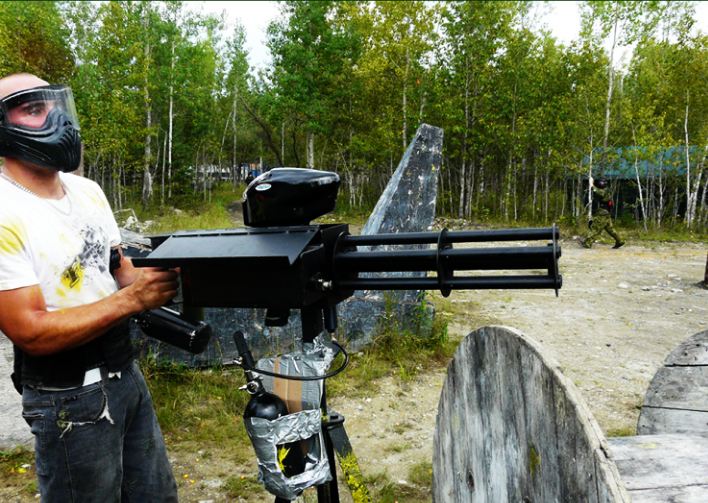 Paintball Gun Minigun