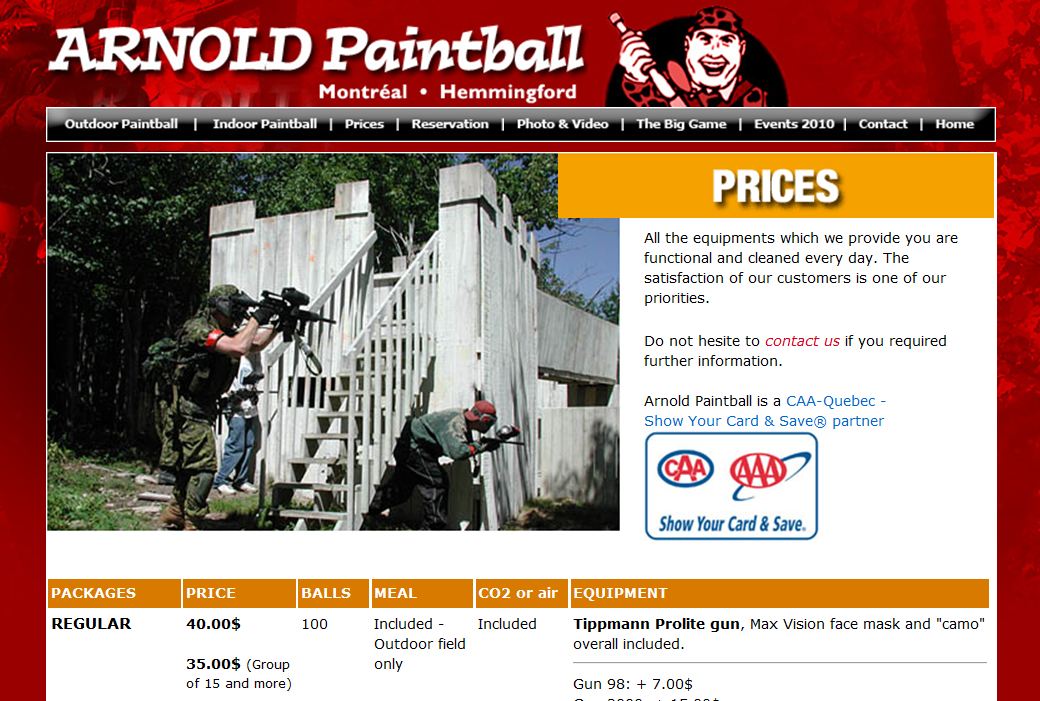 Grey Ops MIKE’S RANT OF THE MONTH Montreal Paintball Fields' Outof