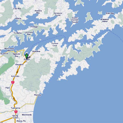 Google Maps Nz. Kayak New Zealand: December