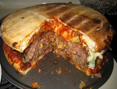 Food Game! (Would you eat this?) - Page 7 Pizza+burger