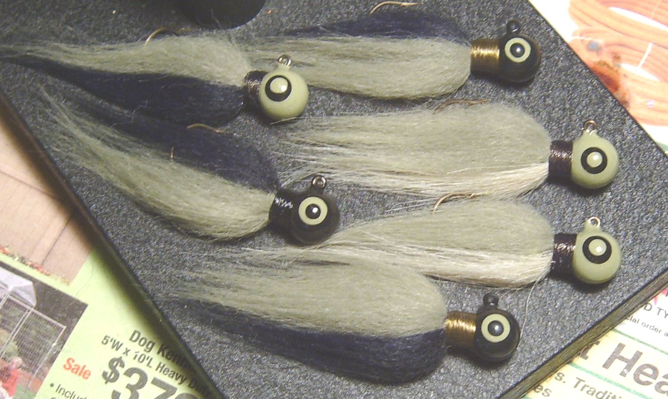 Pup's Jig Works More Hair Jigs for Bass