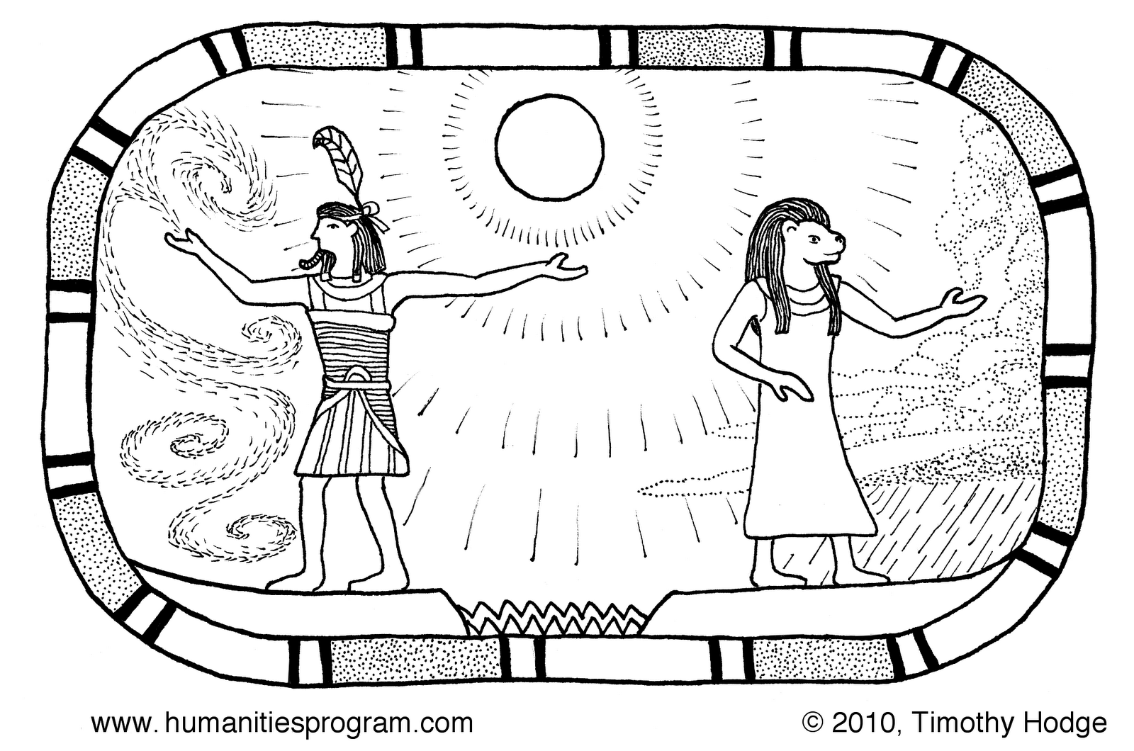 Tefnut And Shu
