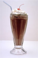 Drinks on Me: Chocolate Delight Milkshake (Non-Alcoholic)
