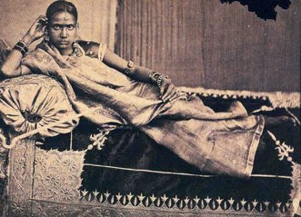 Photography of India Courtesan Circa 1870