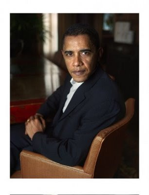 Barack Obama photo by Dawoud Bey