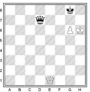 Problema ejercicio de ajedrez número 550: Erenfojt - Pazco (Polonia, 1981)