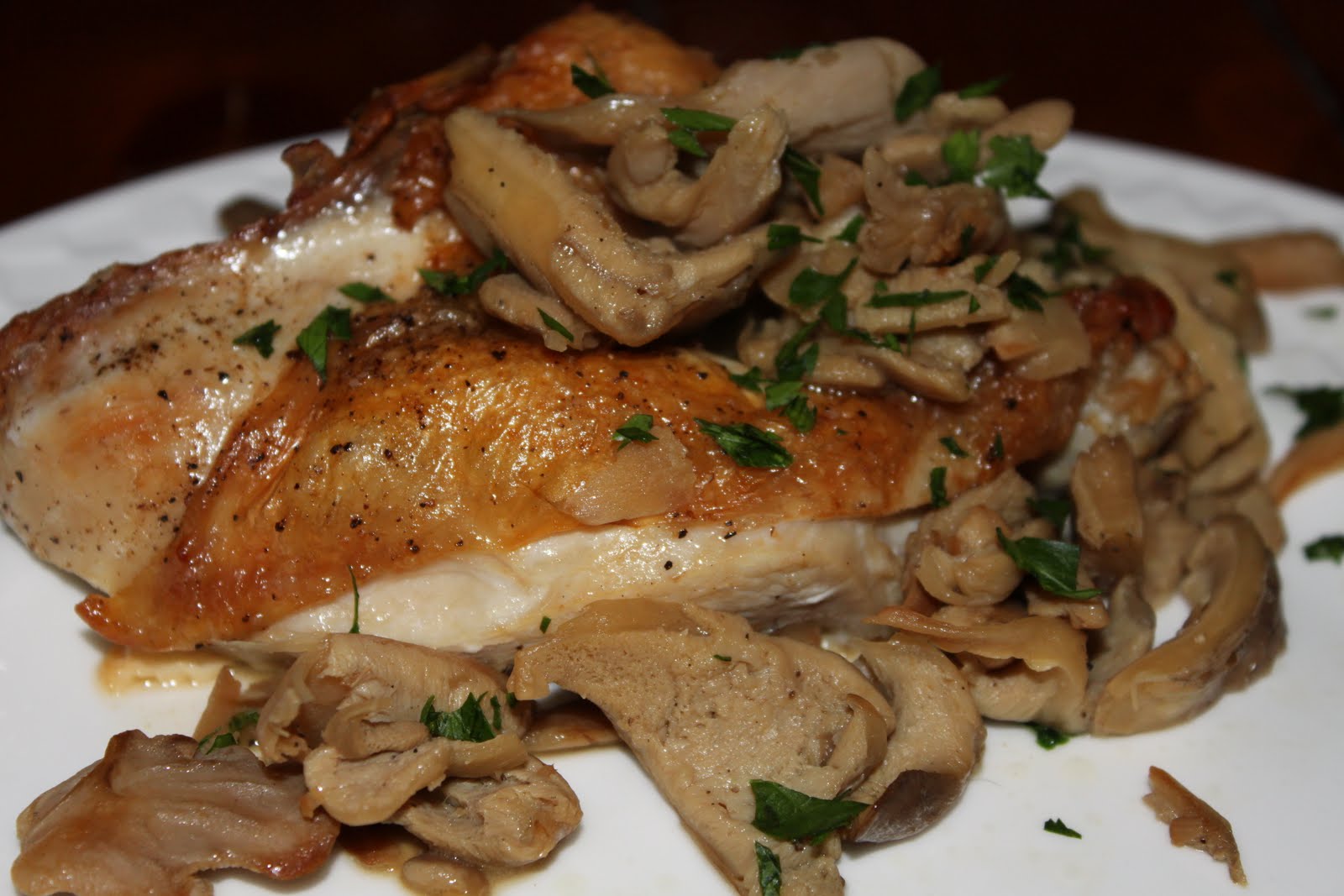 i'll cook if you clean up Hen of the Woods Mushrooms