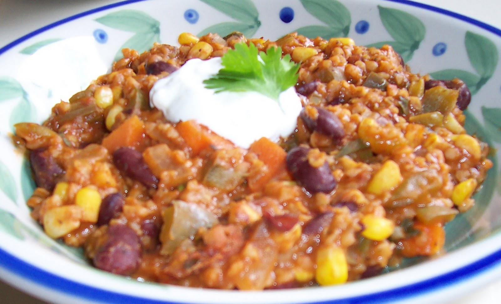 Easy Vegetarian Chili + How to Make Perfect Brown Rice
