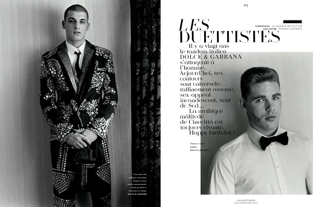 The White Briefs - Platan briefs shot by Alasdair McLellan for Vogue Hommes  #thewhitebriefs
