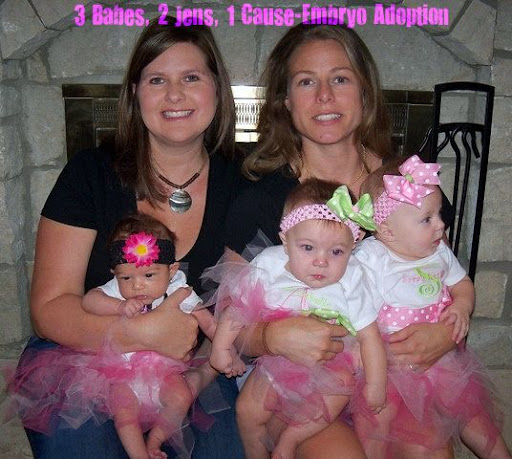 3, 2, 1!! 3 Babes, 2 Jens, 1 Cause- Embryo Adoption