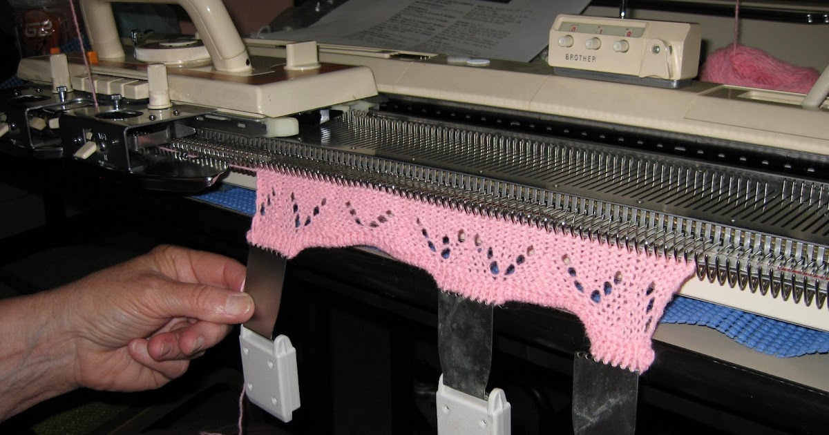 Machine Knitting Fun Machine Knit Edging