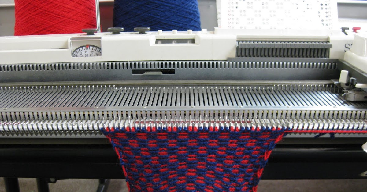Machine Knitting Fun Using my punch cards