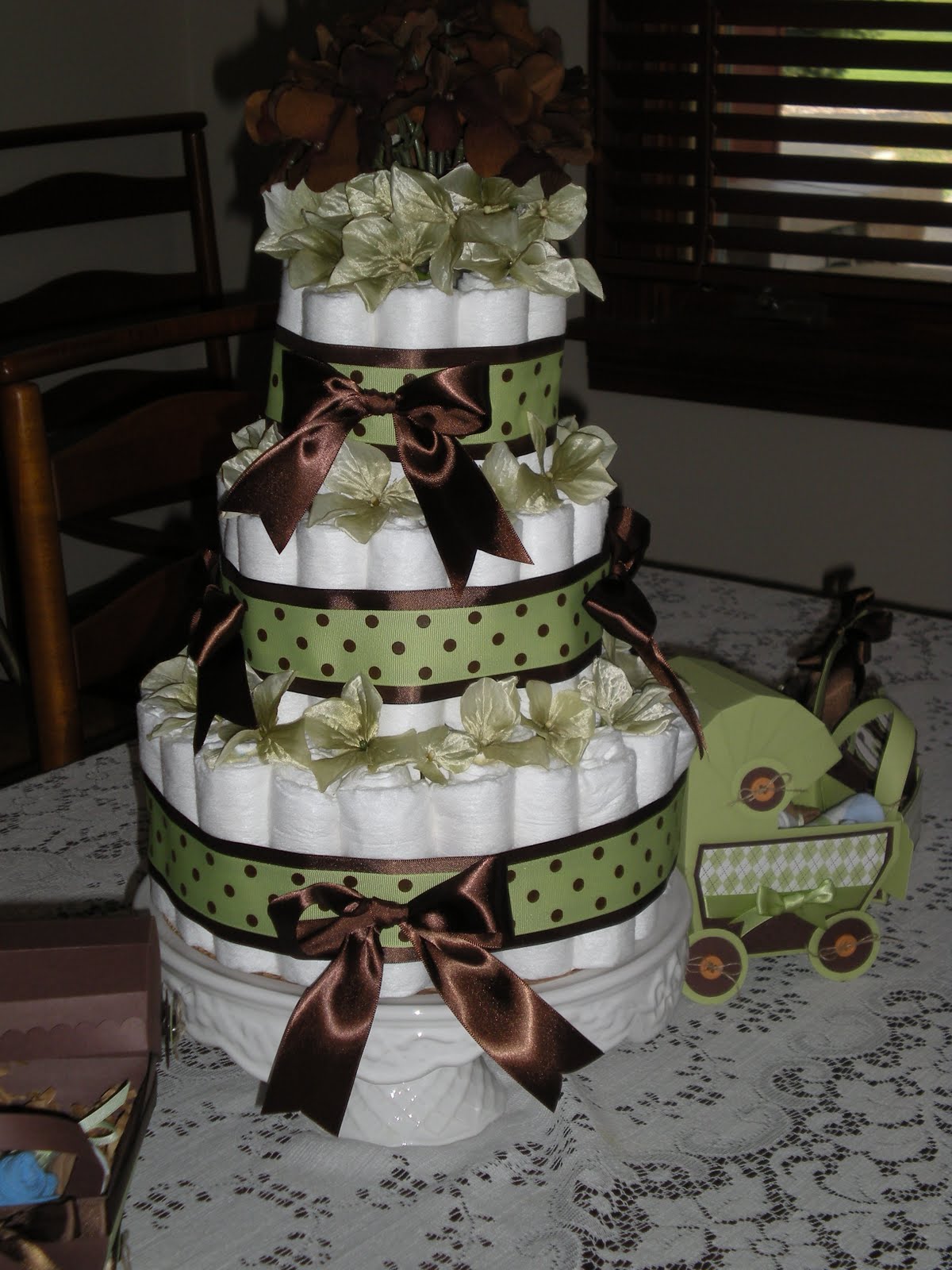 Narrowroad stamping: Baby Shower decorations