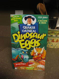 dinosaur eggs oatmeal