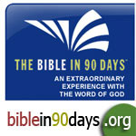Read the Bible from cover to cover - biblein90days.org