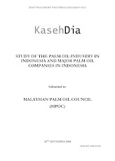 Study of  Palm Oil Industry in Indonesia and Major Palm Oil Companies in Indonesia