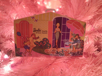 Two Crazy Crafters: Barbie pink Christmas Tree