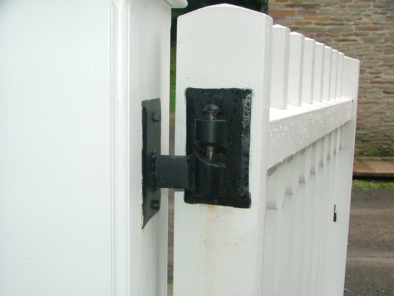 Rural Blacksmith Traditional Hinges on Doors and Gates