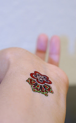 Wrist tattoo