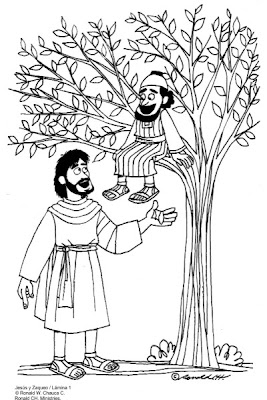 jesus y zaqueo