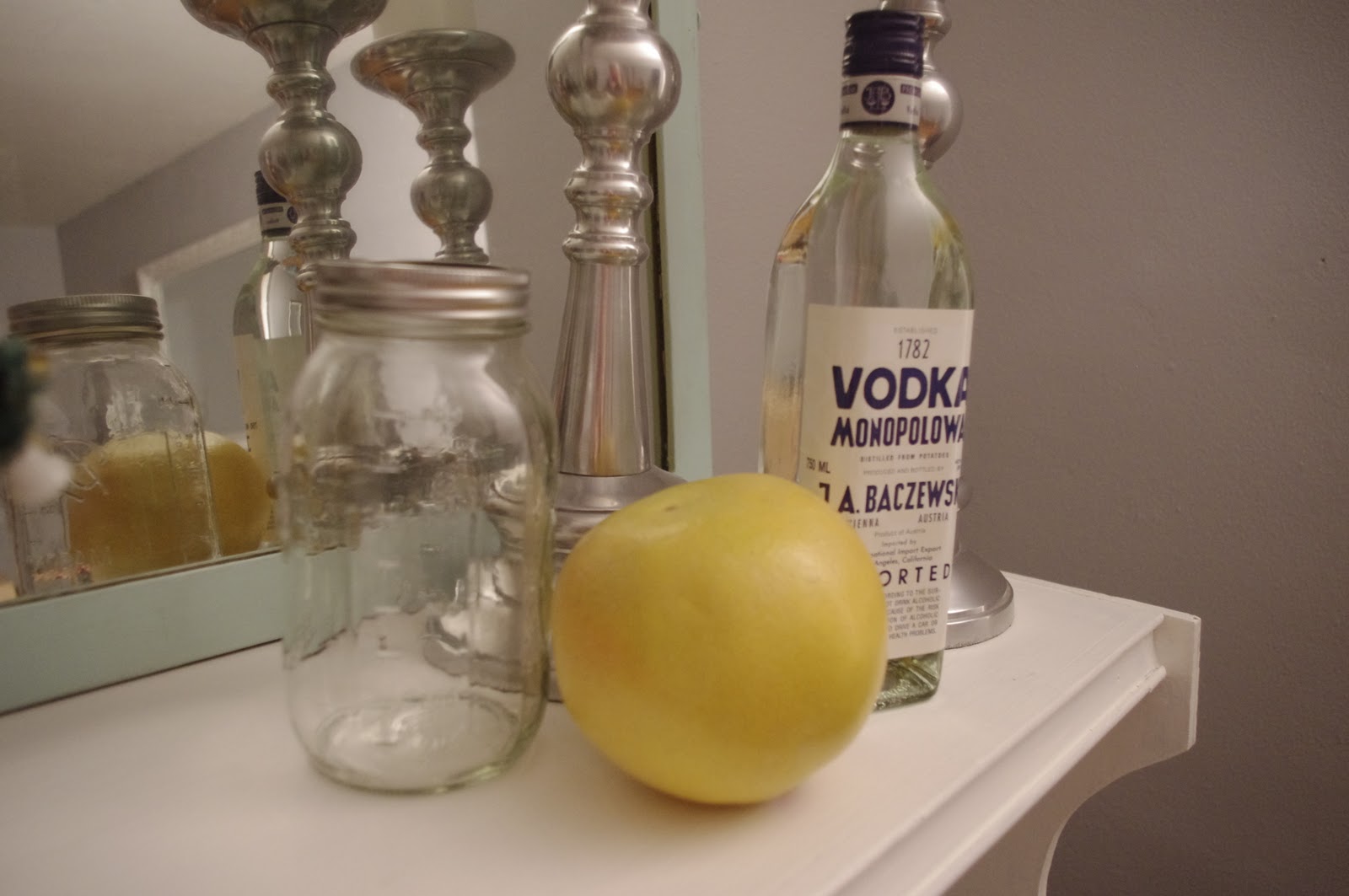 happy hour honeys DIY Pink Grapefruit Infused Vodka