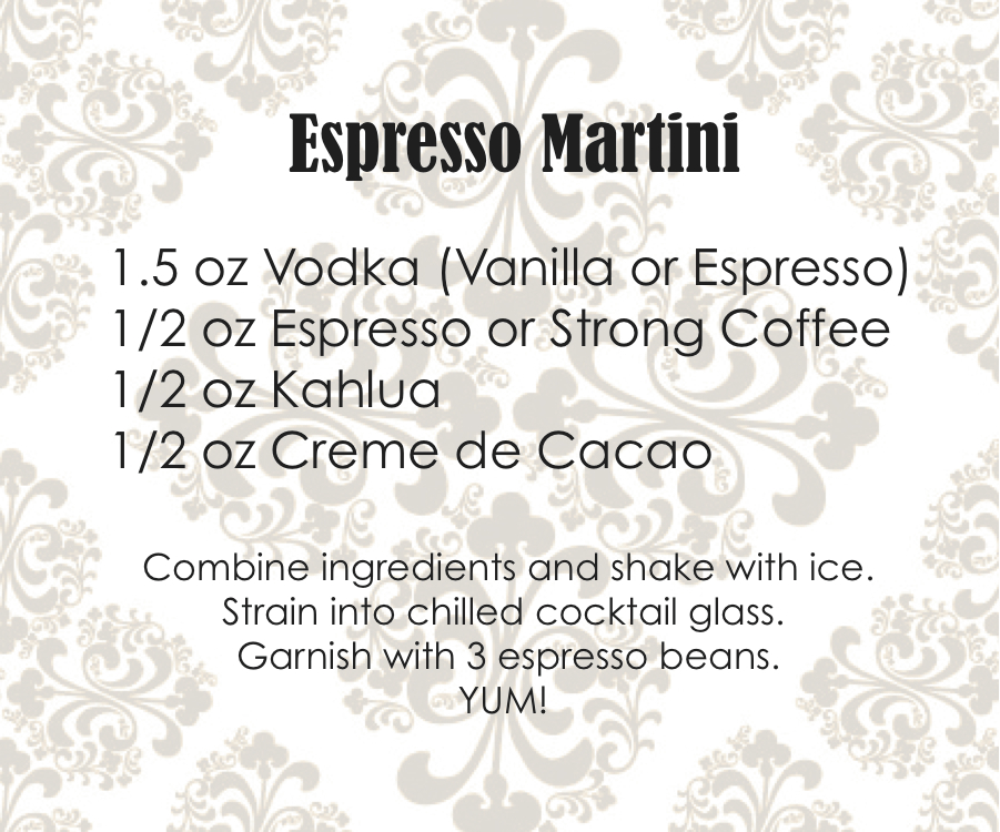 happy hour honeys DIY Espresso Infused Vodka (plus a bonus Espresso