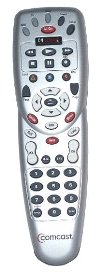 inconcarsper - comcast remote control codes