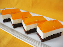 Narancsos túrós sütemény