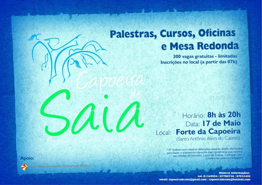 Capoeira de Saia 2008 - Edição Baiana