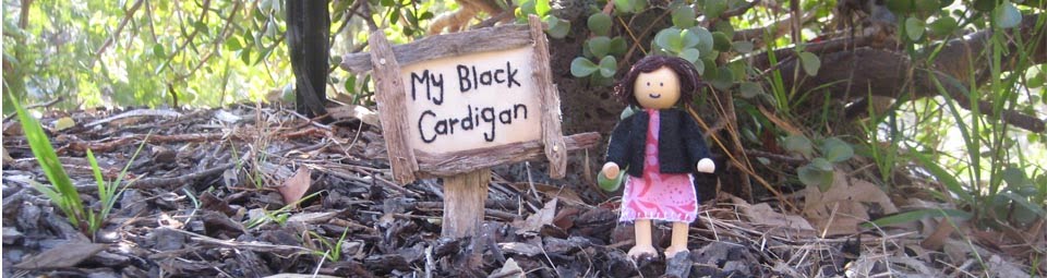 My Black Cardigan